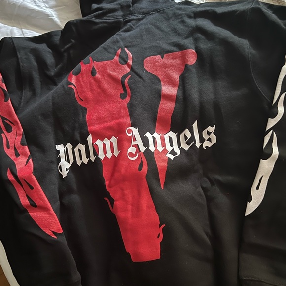 VLONE PALM ANGELS HOODIE SIZE SMALL - Picture 4 of 4